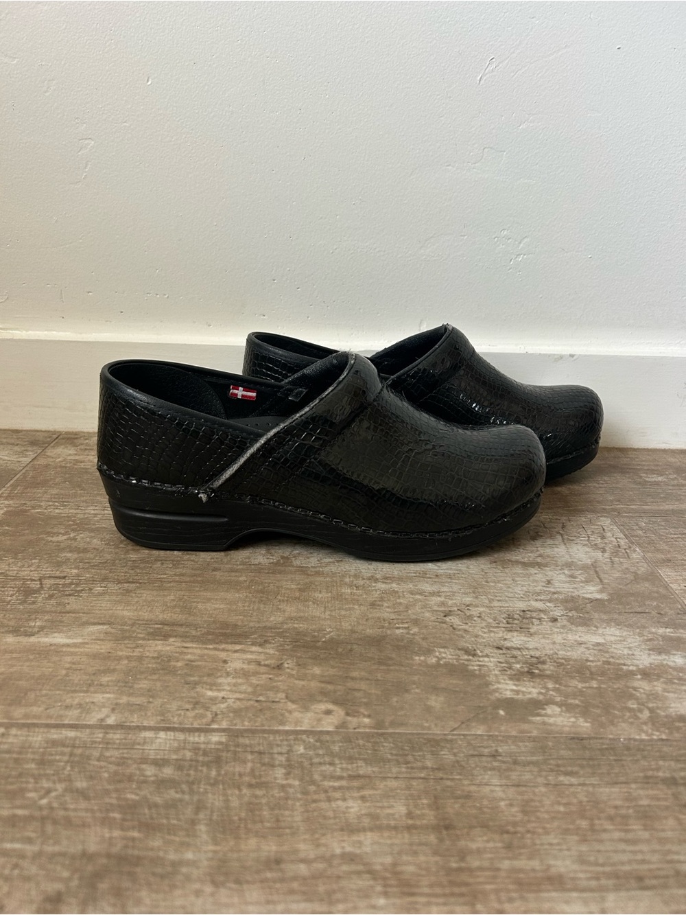 Sanita Leather Clogs
